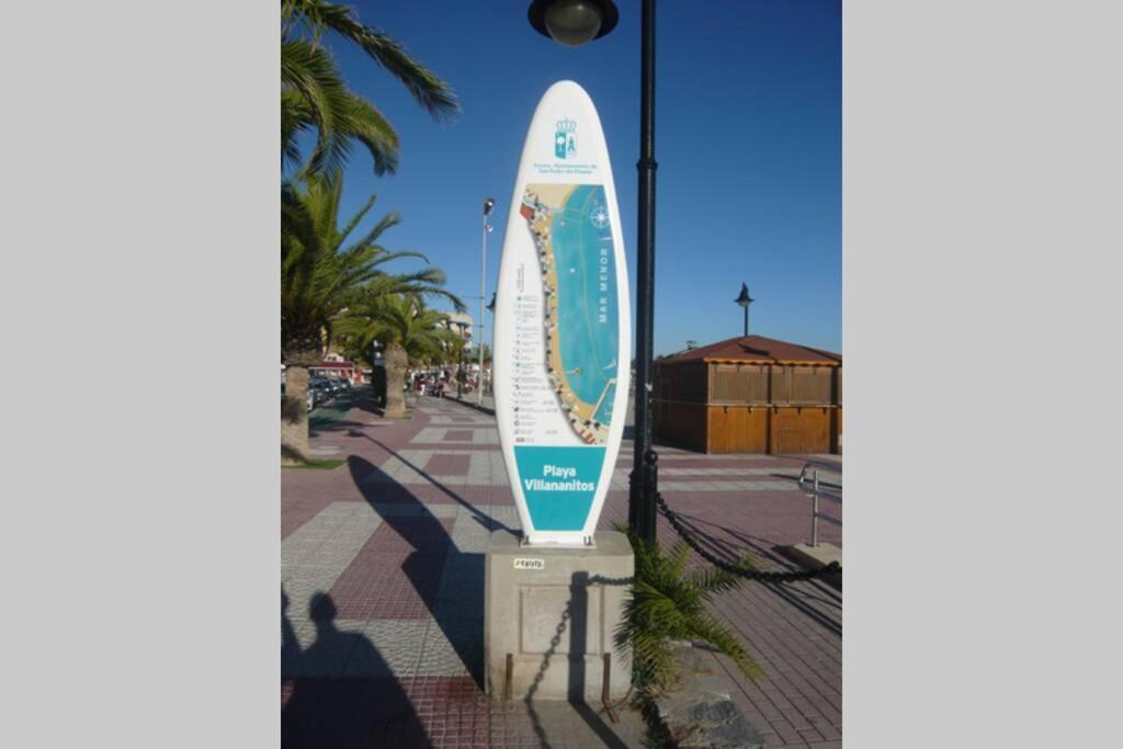 Piso En Primera Linea Con Wifi Y Vistas Al Mar Lo Pagán Εξωτερικό φωτογραφία